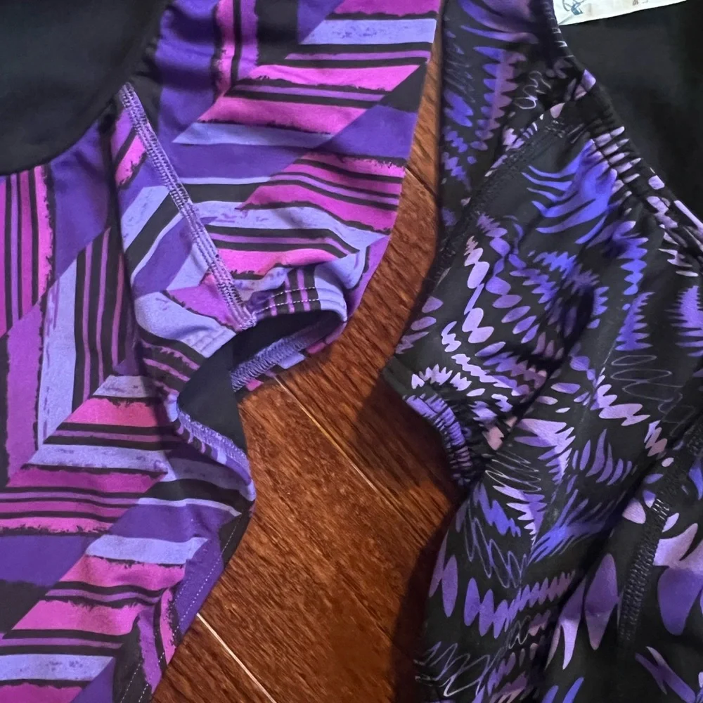 Two purple competitive swimsuits (size 28) - Picture 8 of 8